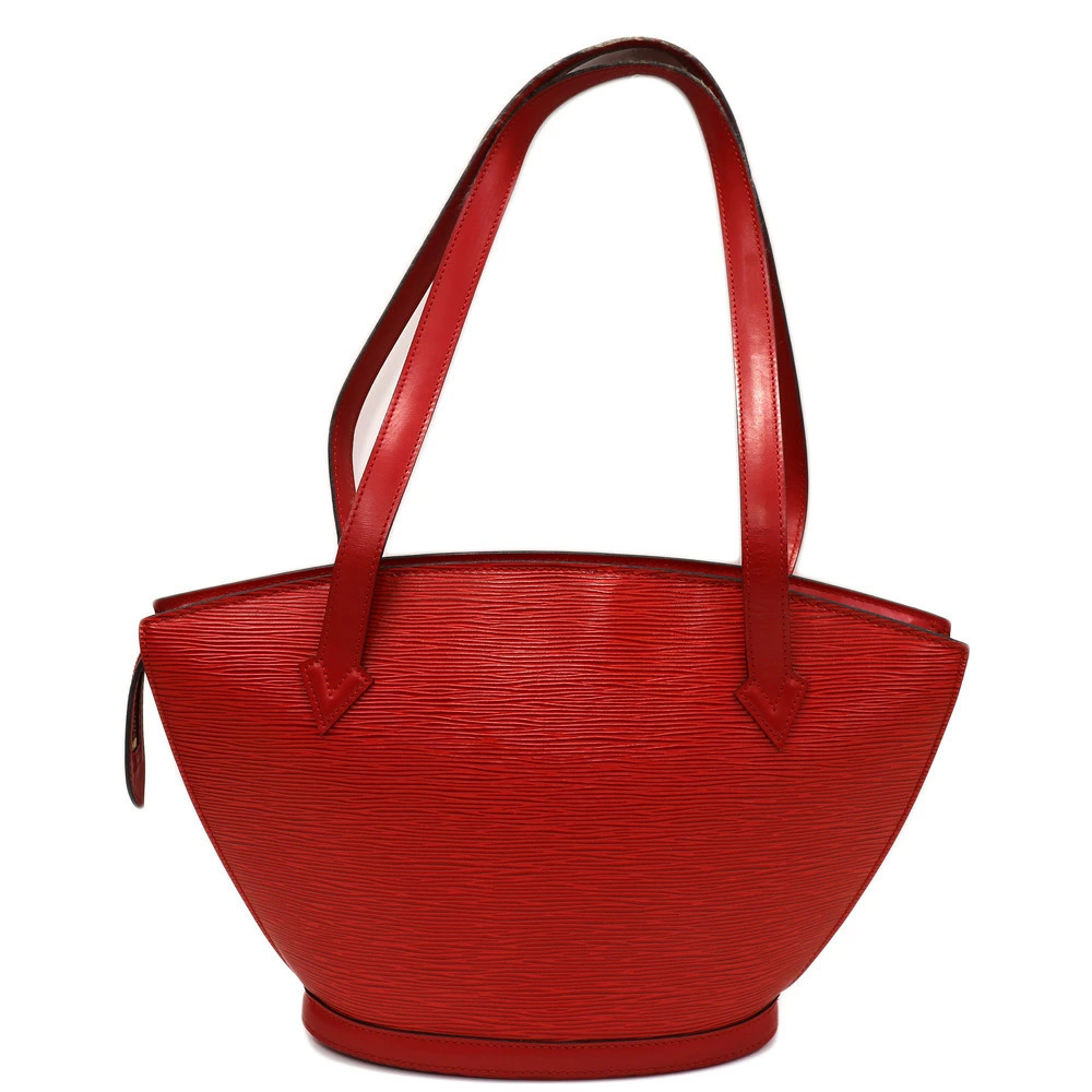 Louis Vuitton Saint Jacques Shopping Tote Bag Epi Leather Castilian Red
